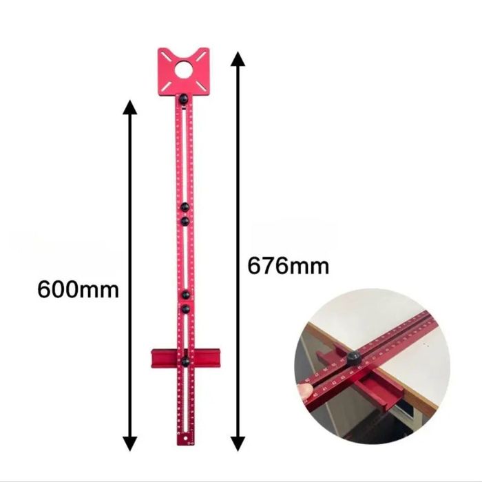 Фрезерный циркуль и линейка для точных работ (для фрезера)