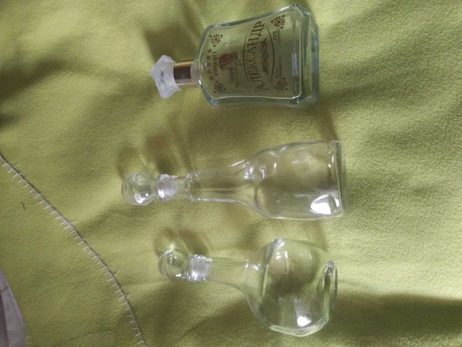 Рюмки, графины,  стаканы