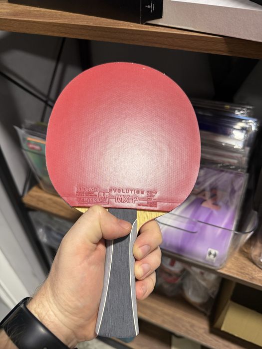 Профессиональная ракетка Tibhar Samsonov Force Pro + Evolution MX-P