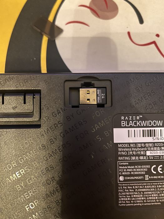 Клавиатура Razer Blackwidow v3 Mini Hyperspeed