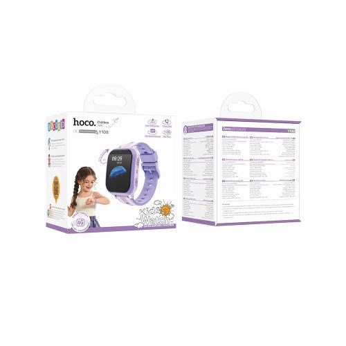 Детски смарт часовник  1,69" 4G GPS with call function Hoco Y108
