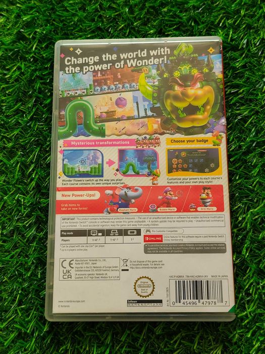 Super Mario Bros Wonder Nintendo Switch