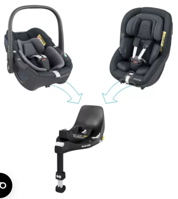Scoica auto i-size Pebble 360 Pro Essential Graphite Maxi Cosi