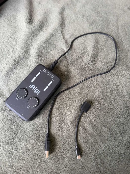 IK Multimedia iRig Pro DUO I/O interfata audio microfon si instrument catre device video