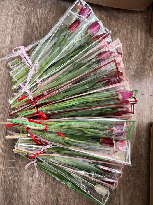 Тюльпаны премиум класса, с доставкой