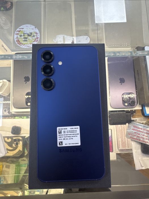 Samsung S25 256 blue идеал