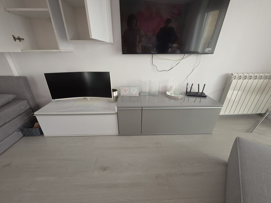 Mobila living Alb/Gri_Navodari, Mamaia Nord