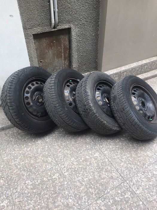 4 jante r15 compatibile skoda octavia II, vw, etc