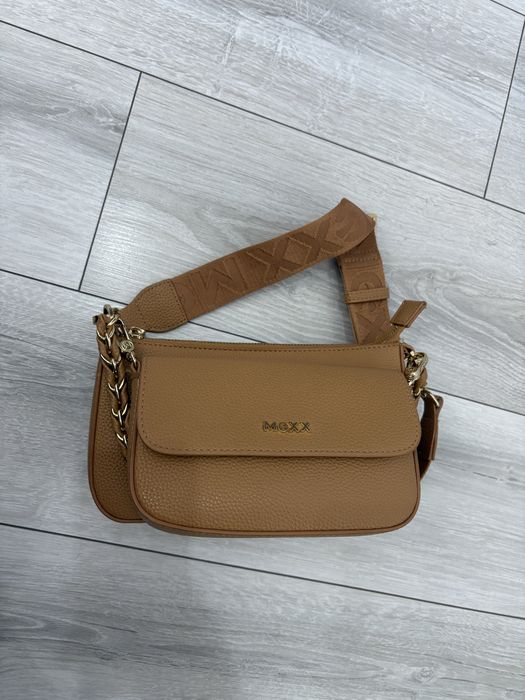 Mexx дамска чанта цвят карамел