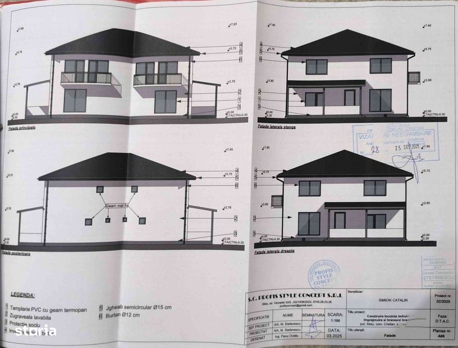 Teren constructie casa cu autorizatie de construire | Cristian