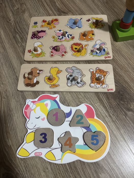 Лот дървени Сортери 7 броя