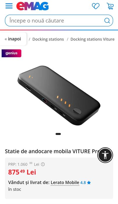 Statie de andocare mobila VITURE Pro