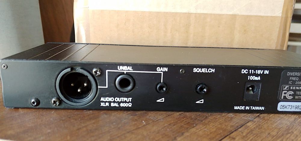 Beyerdynamic MMX Sennheiser EM1- C diversity receiver 742,5 - 744,5MHz