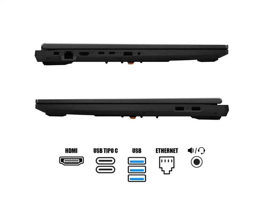 ASUS TUF  A18 18"  IPS AMD Ryzen R7-260 DDR5 16GB SSD 1TB  RTX™ 5050