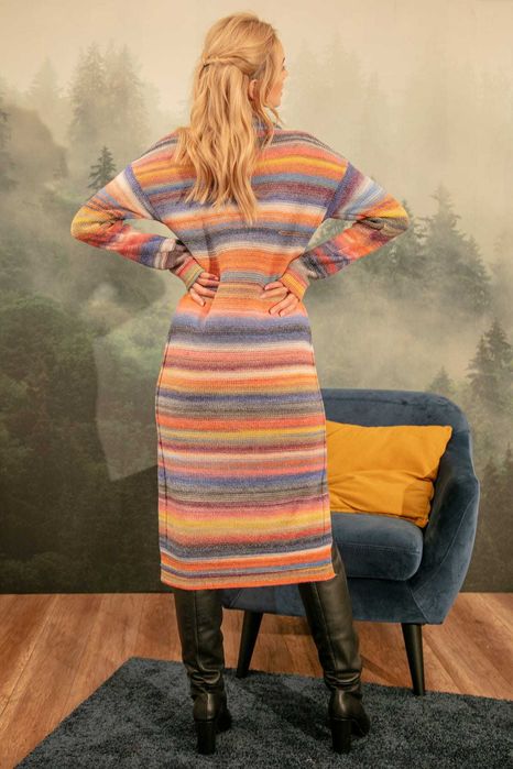 Rochie tricotata de iarna