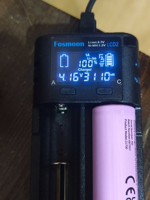 Мощни Li - ion зареждаеми батерии модел 21 700 - 5000mAh, 3,7 V