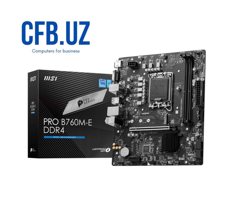MSI B760M-E ddr4 Lga 1700