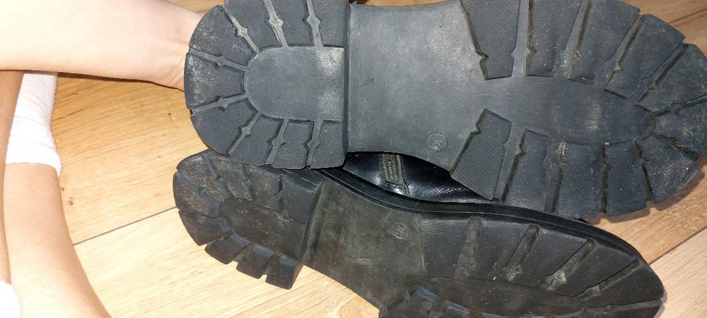 Ботинки кожаные женские 38р