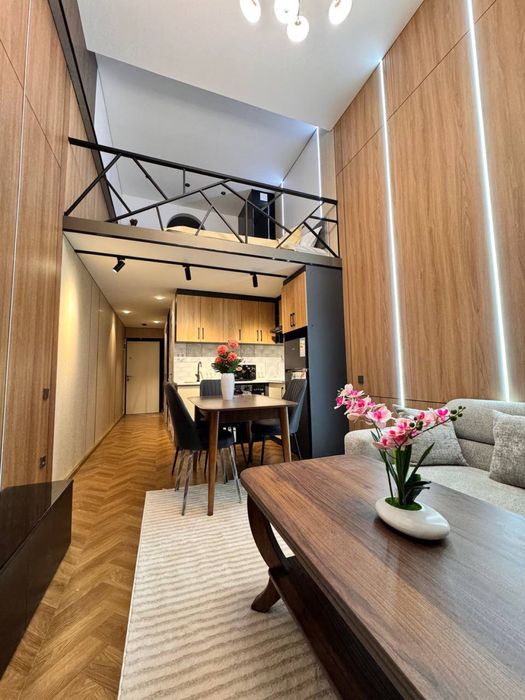 2 комнатная Black Towers 8 роддом евроремонт мебель техника