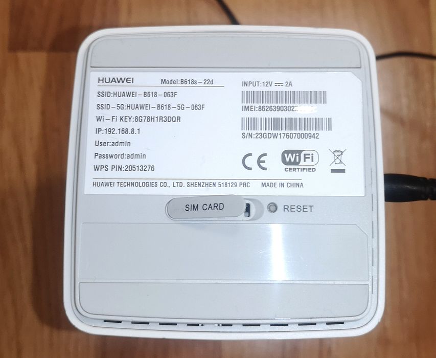 Router modem 4g Huawei B618 liber de rețea