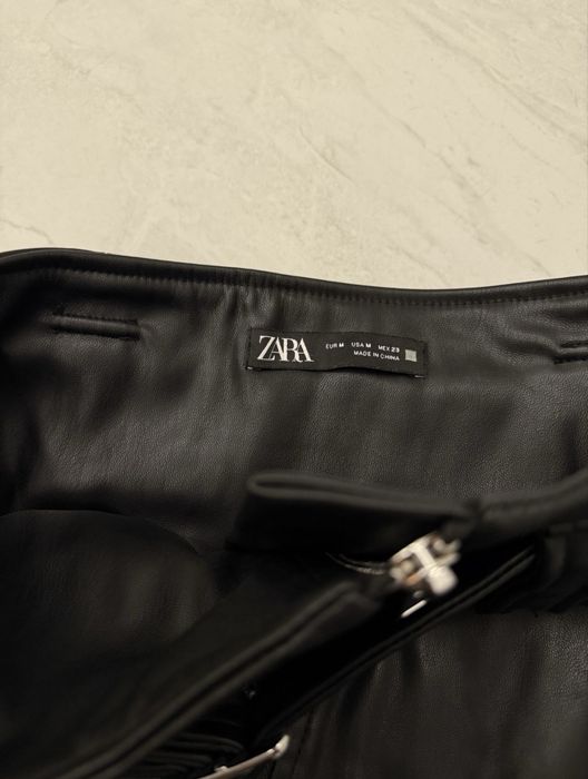 Дамска кожена пола Zara