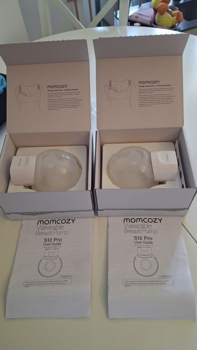 Set 2 pompe de san portabile Momcozy S12 Pro