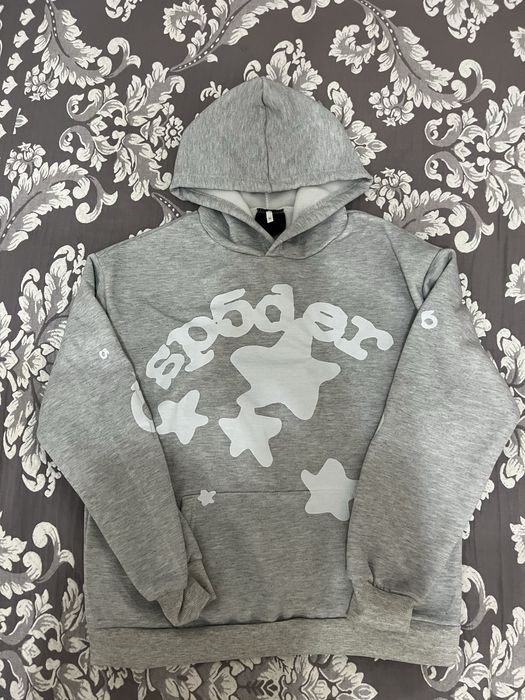 sp5der zip hoodie