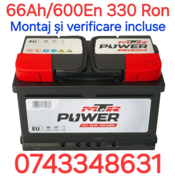 Baterii baterie acumulatori auto Noi și Sh la  cel mai bun preț 60 65 72 88 si 90 ah