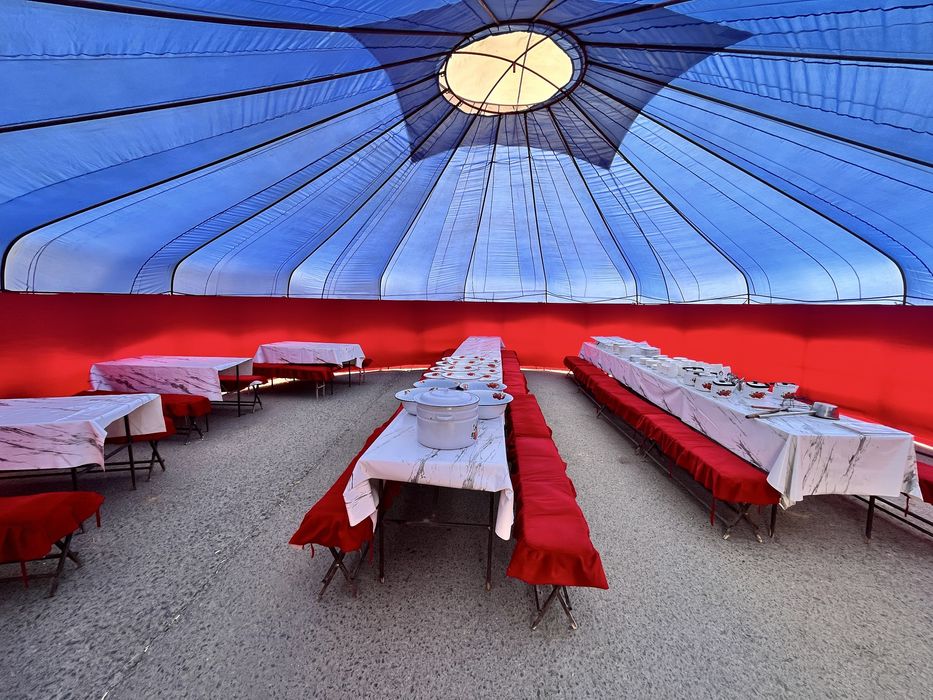 Юрта. Ағаш үй. Темір үй. Палатка