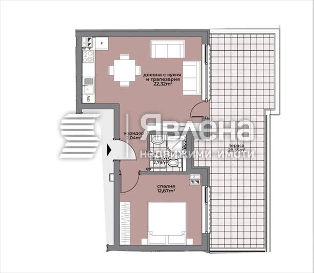 Продава се Двустаен апартамент в Варна, Погреби - 90 кв.м за 1452 €/кв.м - Снимка #7