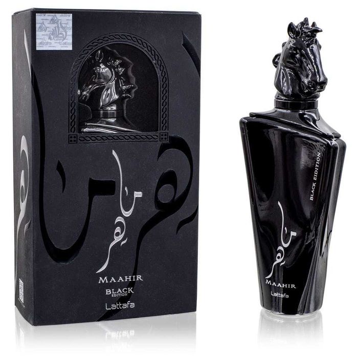 Parfum Arabesc, Apa de Parfum Maahir Black Edition, Barbati-100ml NOU!