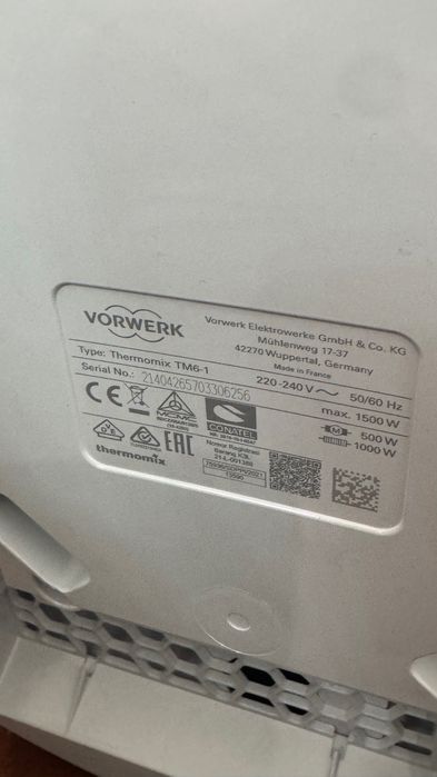 Thermomix TM6 ОРИГИНАЛ, Wi-Fi