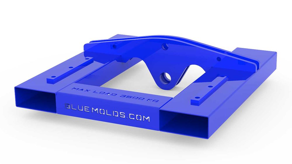 Sistem manipulare / cleste blocuri de beton interconectabile tip lego