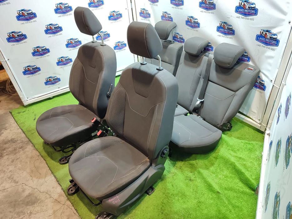 INTERIOR TEXTIL / SCAUNE + BANCHETE FORD FOCUS MK3 2015 1.0 BENZINA / HATCHBACK 2014-2019 COD OEM 1866468 / 2331530 / 2445897 / 1935088 / 1731092 / 1761867 / 1758567 / 1731091