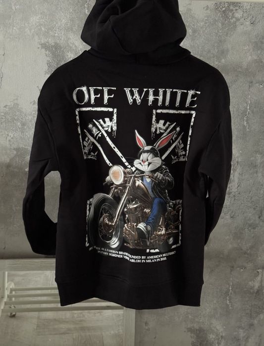 Hanorac Off White calitate premium,