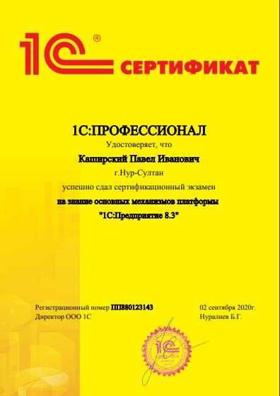 Программист 1С. Обслуживание организаций.