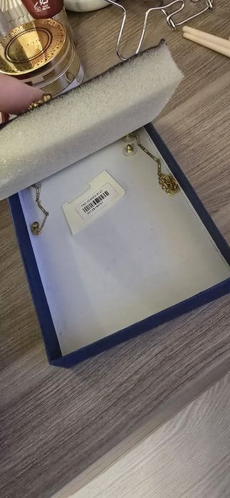 Колье и серьги от Swarovski