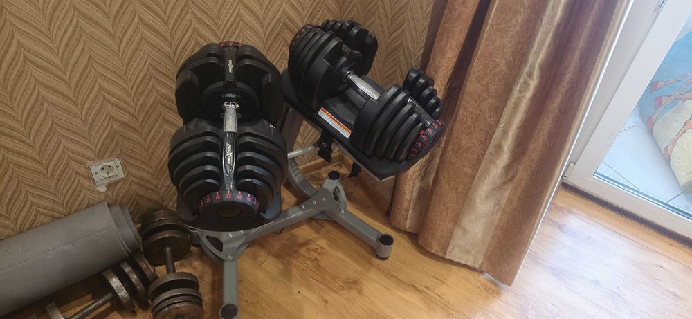 Гантели регулируемые до 40кг Proxima