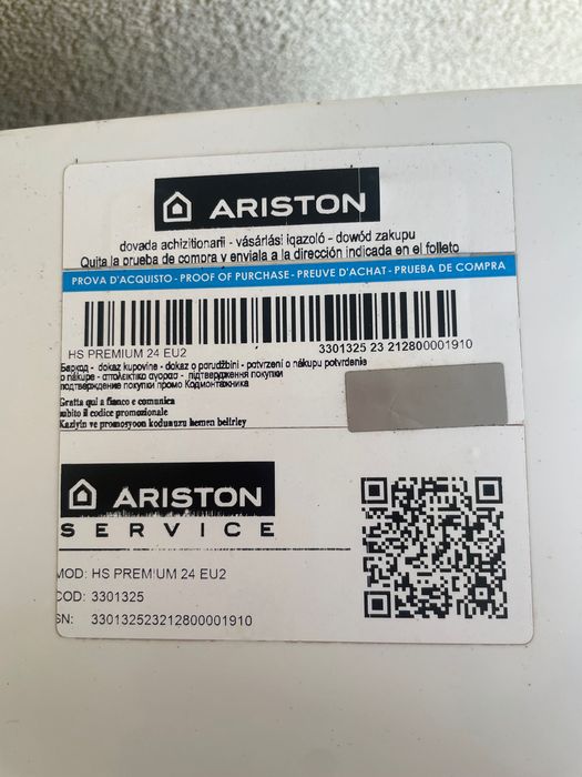 Vand centrala Ariston HS Premium 24 EU 2