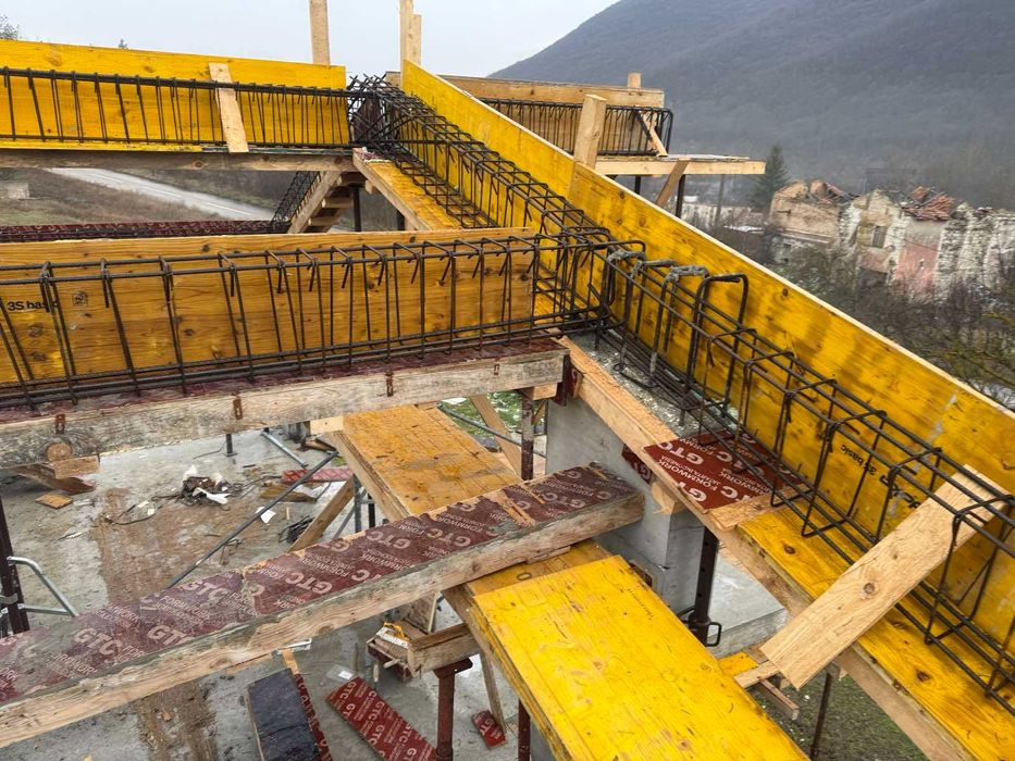 Груб строеж на къщи от нулата – Арматура, кофраж, бетон