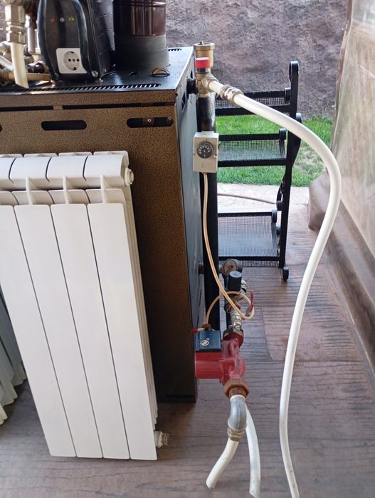 Камина с водна риза