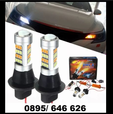 Лед Габаритни RGB Цветни Крушки Т10