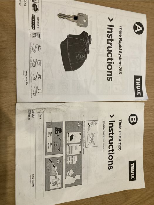 Греди Thule с държачи Wingbar