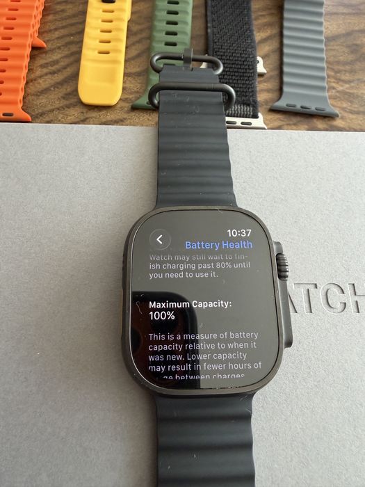 Apple Watch Ultra 2 - перфектен - 100% батерия