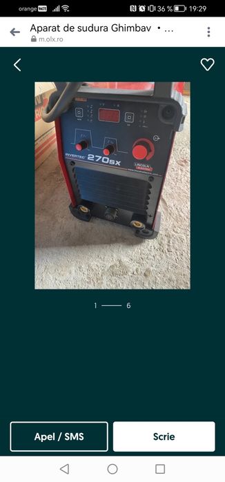 aparat de sudura