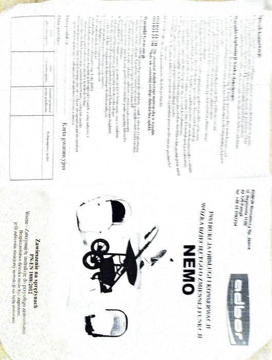 Детска количка 3 в 1 Adbor Nemo