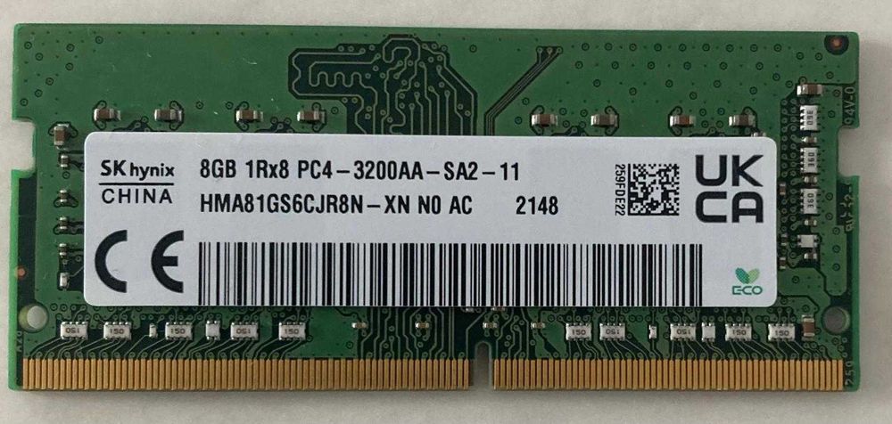 SK hynix 8 GB DDR4 la 3200 Mhz memorie ram laptop - 149,98 lei