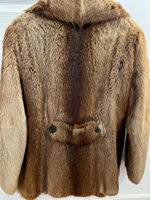 Haină  blană  naturală