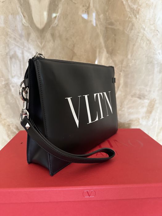 VLTN Calfskin Pouch