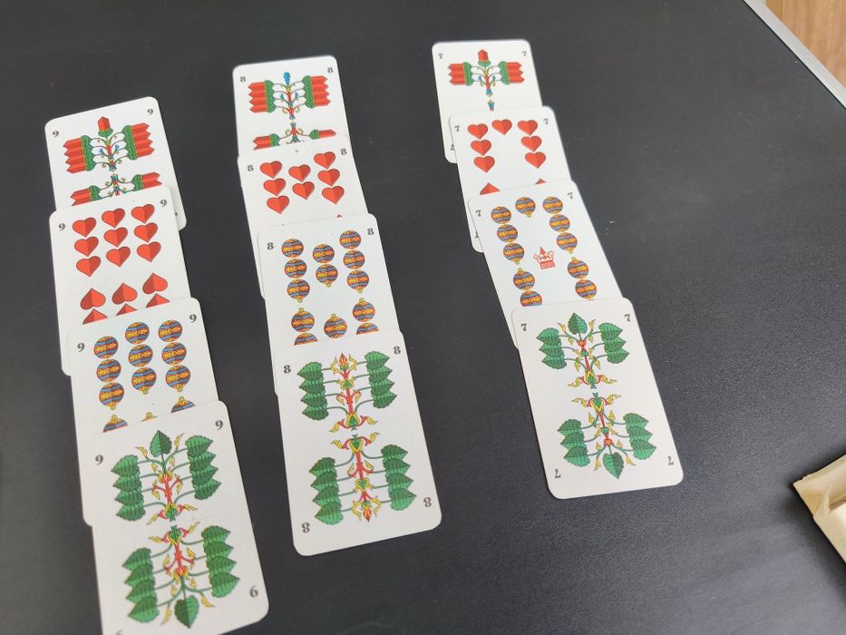 Немски карти за игра Coeur Skat  GDR ГДР